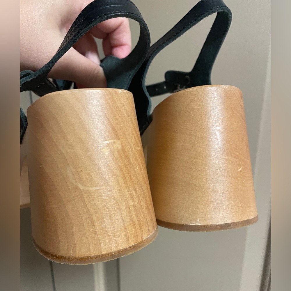 Swedish Hasbeens Clog Sandals - Picture 11 of 13